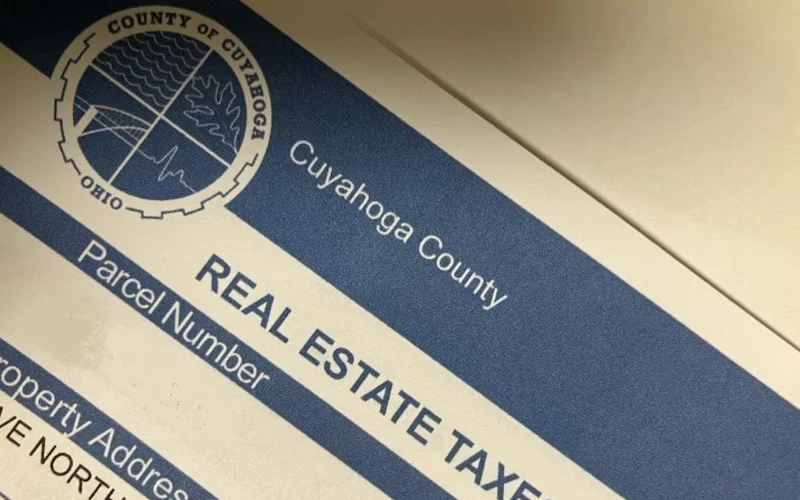 Ohio Property Tax Deadline - sample Bill Notice