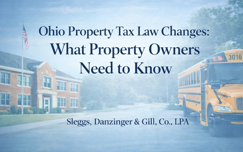 Ohio property tax law changes H.B. 126 what property owners need to know about assessment appeals